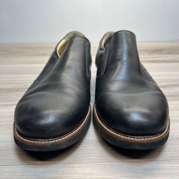 Samuel Hubbard Slip-On Shoes Black Leather Frequent Traveler Men\'s 10 M2190-048 main image 7